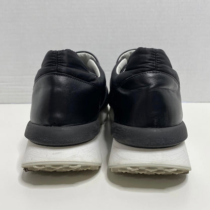 Ixos Black Women's Italian Leather Sneakers Womens 9.5 Activewear Streetwear