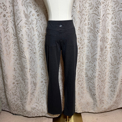Yogipace Grey Yoga Pants Women XL Long Stretch Activewear Athleisure Business