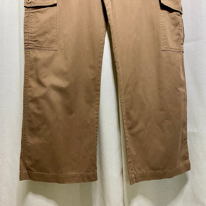 BW Sport Cargo Pants Womens 6P Mocha Brown Y2K Barncore Farmcore Indie Utility