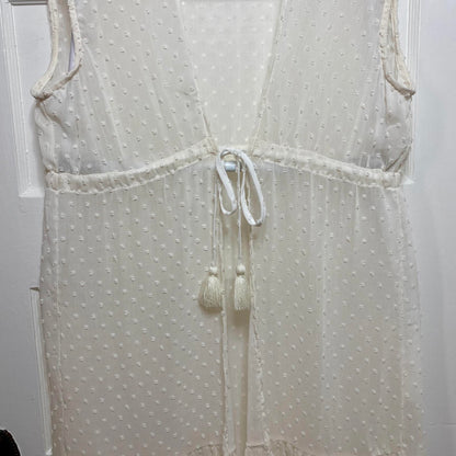 Lauren Conrad Duster Vest Womens Large Ballet Bohemian Cottagecore Dainty Fairy