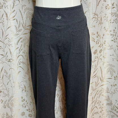 Yogipace Grey Yoga Pants Women XL Long Stretch Activewear Athleisure Business