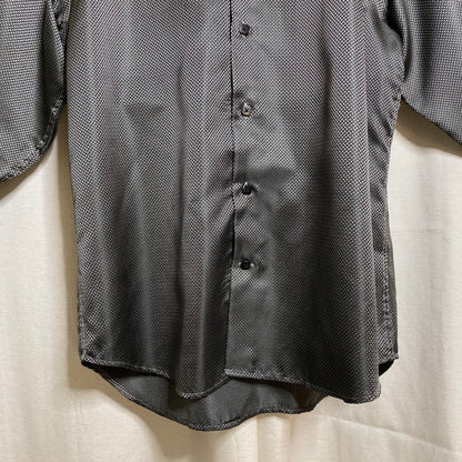 Angelino Button Up Shirt Mens XL 2000s City Dark Academia Going Out Gothic Noir