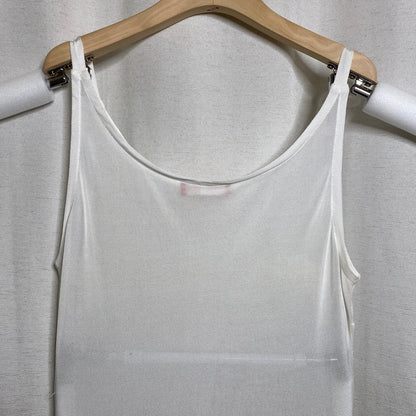 Alain Manoukian Vintage Mesh Camisole Womens XS 90s Paris Chic Office Siren