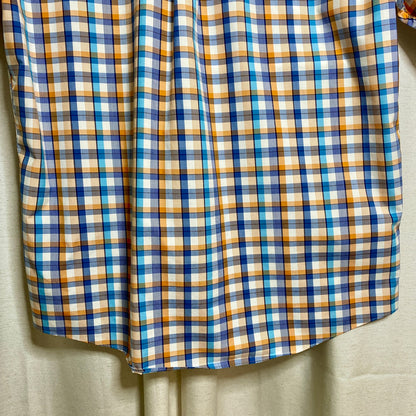 Jos A Bank Plaid Button Up Shirt Mens Large Academia Casual Geek Normcore Preppy