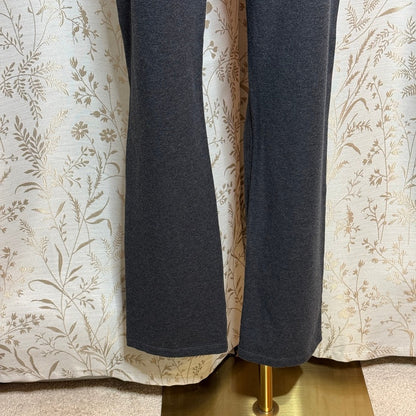 Yogipace Grey Yoga Pants Women XL Long Stretch Activewear Athleisure Business