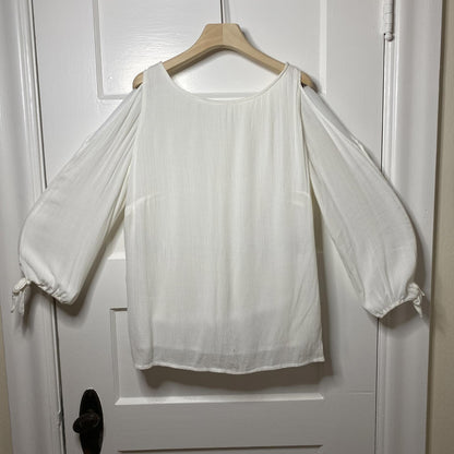 Soft Surroundings Blouse Womens Small Boho Coastal Fairycore Romantic Whimsigoth