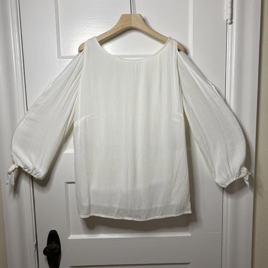 Soft Surroundings Blouse Womens Small Boho Coastal Fairycore Romantic Whimsigoth