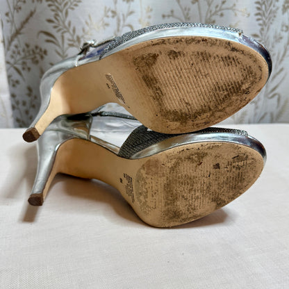 Style&Co Glitter Stiletto Heels Women 8 Glam Party Holiday Costume DIY Project