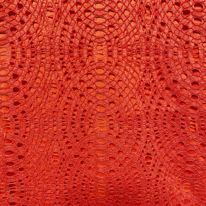 Chicos Geometric Medallion Lace Sheath Dress Petite 0.5 XS Coral Boho Chic Retro