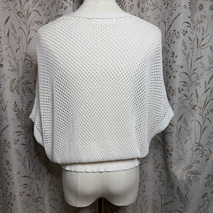 GRACE KARIN Open Knit Cardigan Women XL Shrug Boho Coastal Casual Minimalist