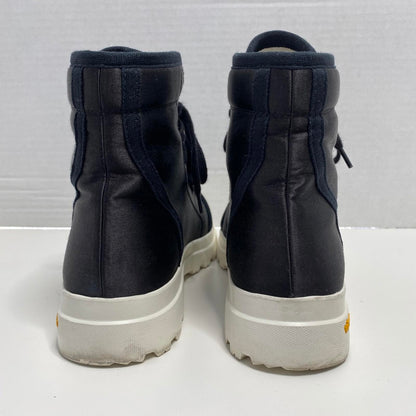 Pedro Garcia Satin High-Top Sneakers Womens 9.5 Edgy Grunge Streetwear