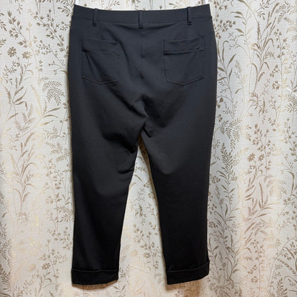 Yogipace Cropped Yoga Dress Pants Womens XL Academia Professional Minimalist