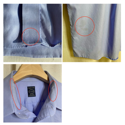 Joseph & Feiss Blue Dress Shirt Mens XL Academia Basics Business Casual Preppy