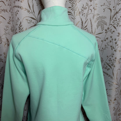 Salomon Actitherm Fleece Jacket Women L Full Zip Green Gorpcore Outdoor Utility