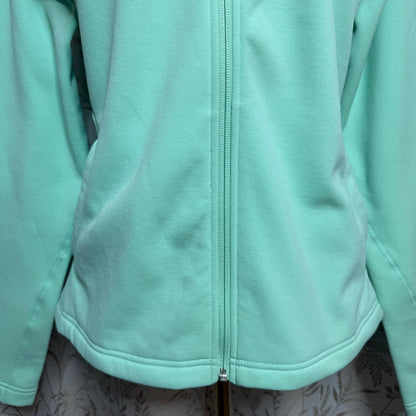 Salomon Actitherm Fleece Jacket Women L Full Zip Green Gorpcore Outdoor Utility