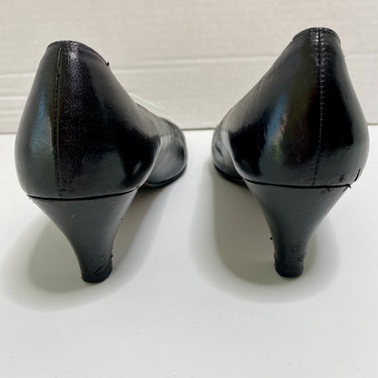 Florsheim Signature Vintage Kitten Heel Pumps 7.5 Office Siren Witchy Retro 80s