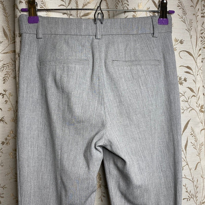Express Skinny Mid Rise Dress Pants 00R Heather Gray Office Siren Minimalist