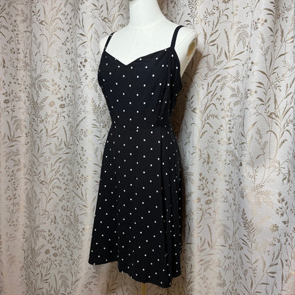 Old Navy Polka Dot Cami Dress Women XL Retro Rockabilly Coquette Whimsigoth LBD