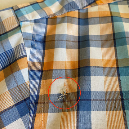 Jos A Bank Plaid Button Up Shirt Mens Large Academia Casual Geek Normcore Preppy