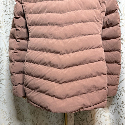 32 Degrees Heat Hooded Puffer Coat Women XXL Brown Gorpcore Utility Earth-Toned