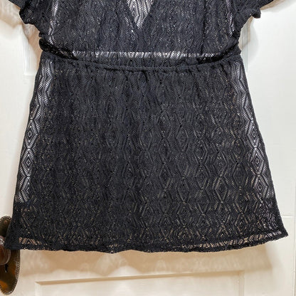 Apt. 9 Lace Tunic Womens Large Beach Boho Coverup Goth Loungewear Whimsigoth