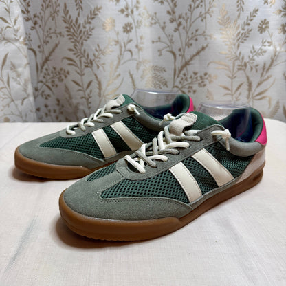 Mia Project Cloud Irita Classic Sneakers Women 11 Green Streetwear Blokecore