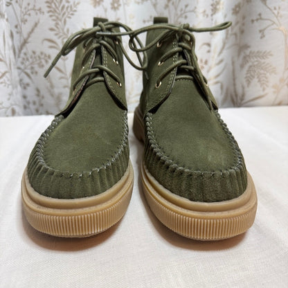Kelsi Dagger Palisade Green Suede Chukka Booties Womens 11 Gorpcore Boho Earthy