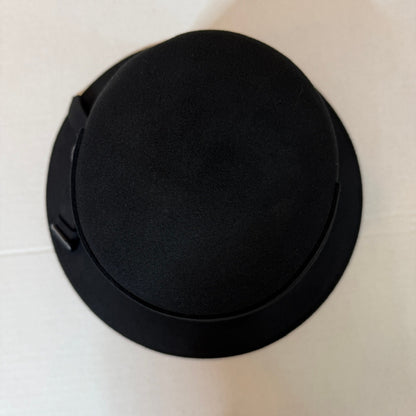 Scala Black 100% Wool Dress Hat One Size Vintage Style Classic Academia Audrey