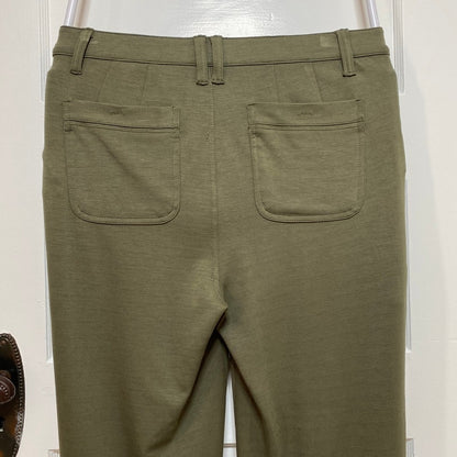 Democracy Ab Technology Cargo Pants 6 Olive Green Knit Utility Jogger High Rise
