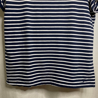 Nautica Striped Top Womens XL Coastal Nautical Sailor Chic Soft Norm Vacation