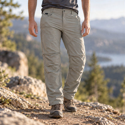 Kuhl Liberator Convertible Stealth Zip Off Pants Mens 34x32 Gray Hiking Outdoors