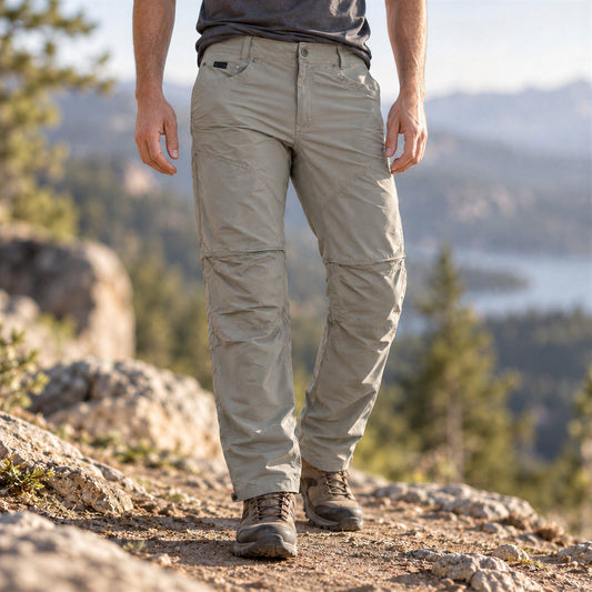 Kuhl Liberator Convertible Stealth Zip Off Pants Mens 34x32 Gray Hiking Outdoors