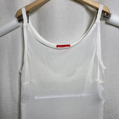 Alain Manoukian Vintage Mesh Camisole Womens XS 90s Paris Chic Office Siren