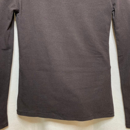 Zenana Espresso Brown Long Sleeve Tee Downtown Girl 90s Dark Cottagecore Grunge