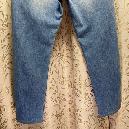 Uniqlo Slim Straight Leg Cropped Jeans 26 Medium Wash Minimalist Normcore Clean