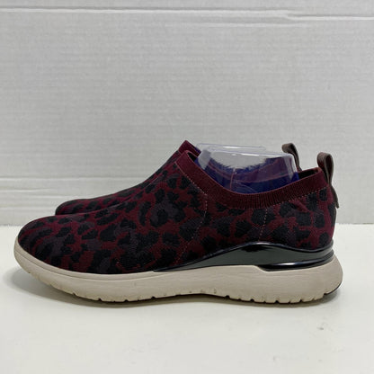 Rockport Slip-On Sneakers Womens 8.5 Athleisure Leopard Outdoor Relaxed Sporty