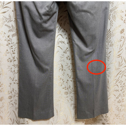 Theory Max C Impet Twill Wool Pants Women 12 Long Stretch Academia Office AS-IS