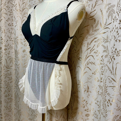 Victorias Secret Sexy French Maid Lingerie XXL Cosplay Teddy Coquette Sirencore