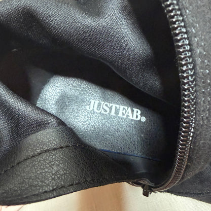 JustFab Aubriana Faux Suede Thigh High Boots Women 8 Goth Witchy Whimsigoth Edgy