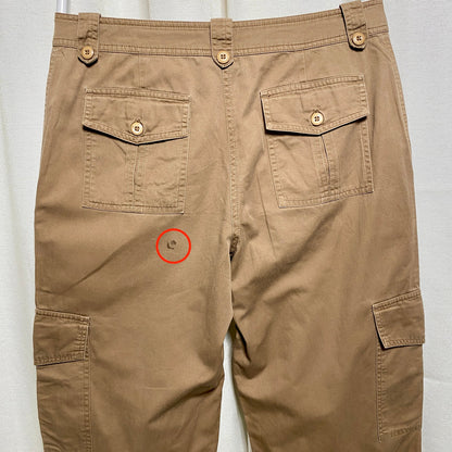 BW Sport Cargo Pants Womens 6P Mocha Brown Y2K Barncore Farmcore Indie Utility