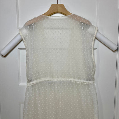 Lauren Conrad Duster Vest Womens Large Ballet Bohemian Cottagecore Dainty Fairy