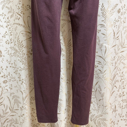 Sonoma Chocolate Brown High-Waisted Leggings Womens L Long Loungewear Cabincore