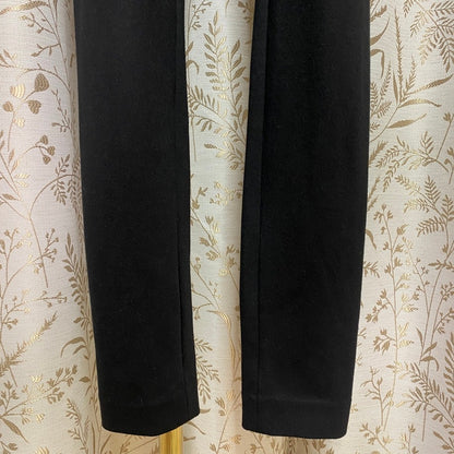 Express Skinny Mid Rise Ankle Pants 0R Black Stretch Office Siren Minimalist
