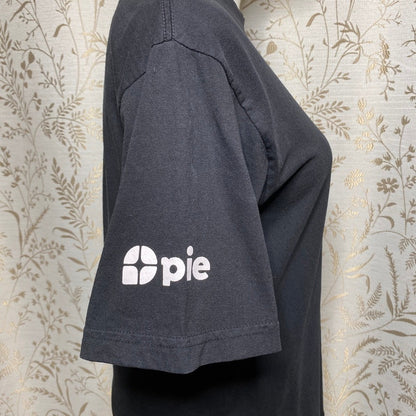 Chronically Offline T-Shirt Black XS Ironic Corporate Satire Post-Internet Indie