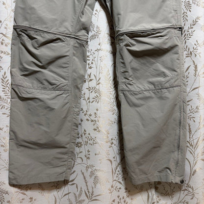 Kuhl Liberator Convertible Stealth Zip Off Pants Mens 34x32 Gray Hiking Outdoors