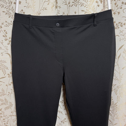 Yogipace Cropped Yoga Dress Pants Womens XL Academia Professional Minimalist