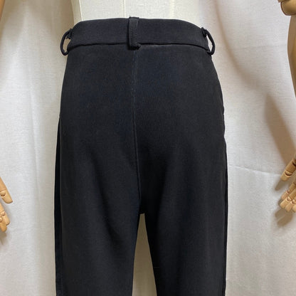 Element Suede Front Stretch Back Pants Size 5 Black Moto Grunge Steampunk Y2K