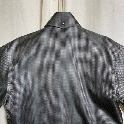 Angelino Button Up Shirt Mens XL 2000s City Dark Academia Going Out Gothic Noir