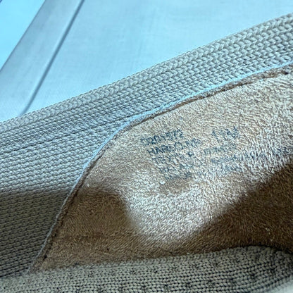 Me Too Wedge Slip-On Loafers Women 11 Beige Light Academia Comfort Office Travel